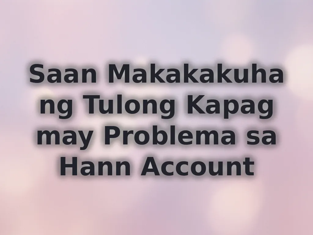 Hann Customer Service